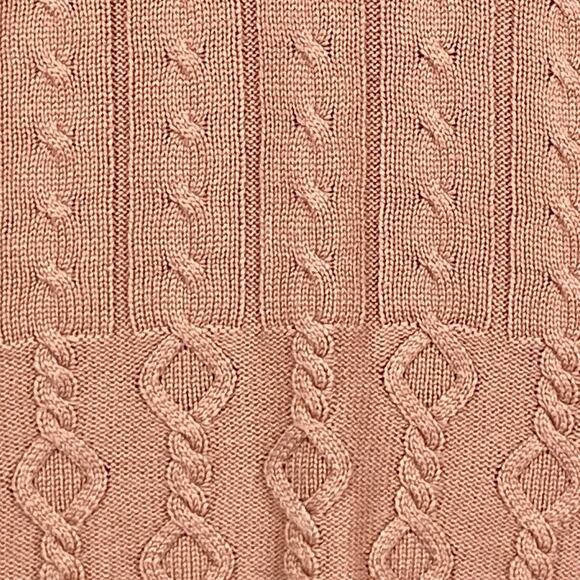 Vintage Jenny Buchanan Womens Cozy Cable Knit Sweater Size S Preppy Twee Indie - Picture 3 of 7